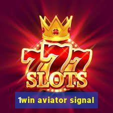 1win aviator signal